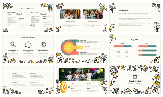 World Children's Day Free Google Slides and PowerPoint Template