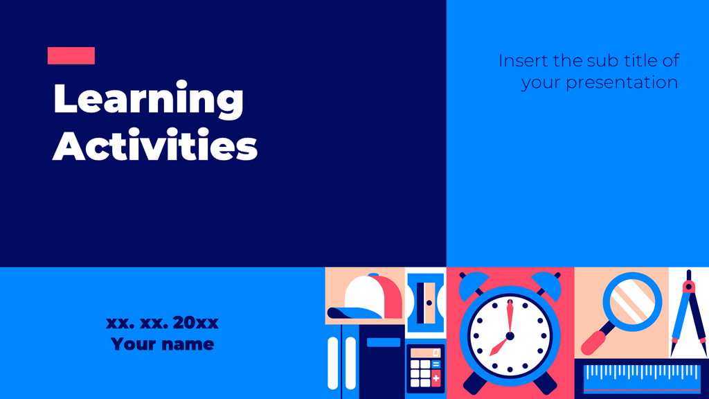 Creative presentation - Free PowerPoint template Google Slides theme