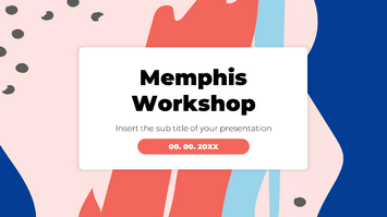 Memphis Workshop Free Google Slides and PowerPoint Template