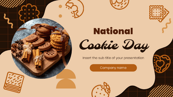 National Cookie Day Free Google Slides and PowerPoint Template
