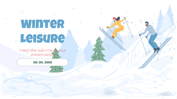 Winter Leisure Free PowerPoint Template Google Slides Theme