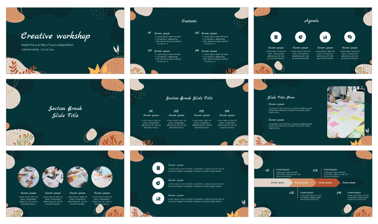 Creative Workshop Free Google Slides Theme Template