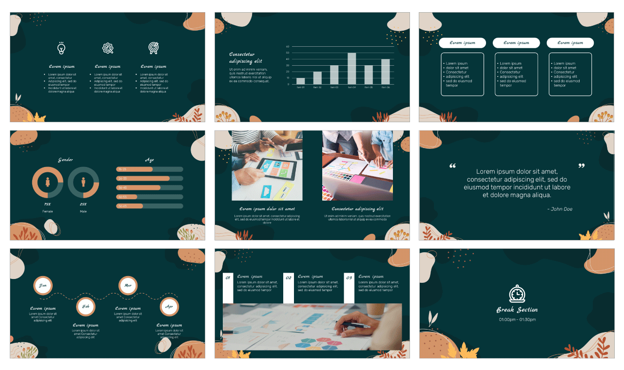 Creative Workshop PowerPoint Template Free Download