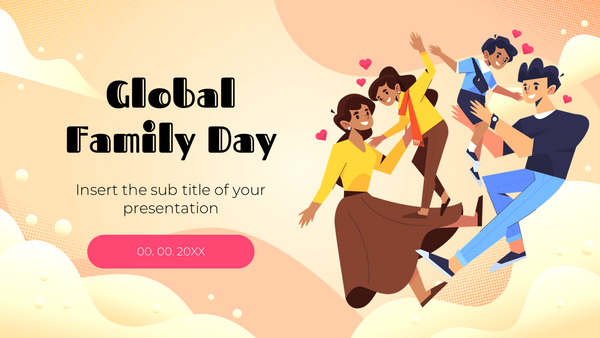 Global Family Day Free Google Slides PowerPoint Template