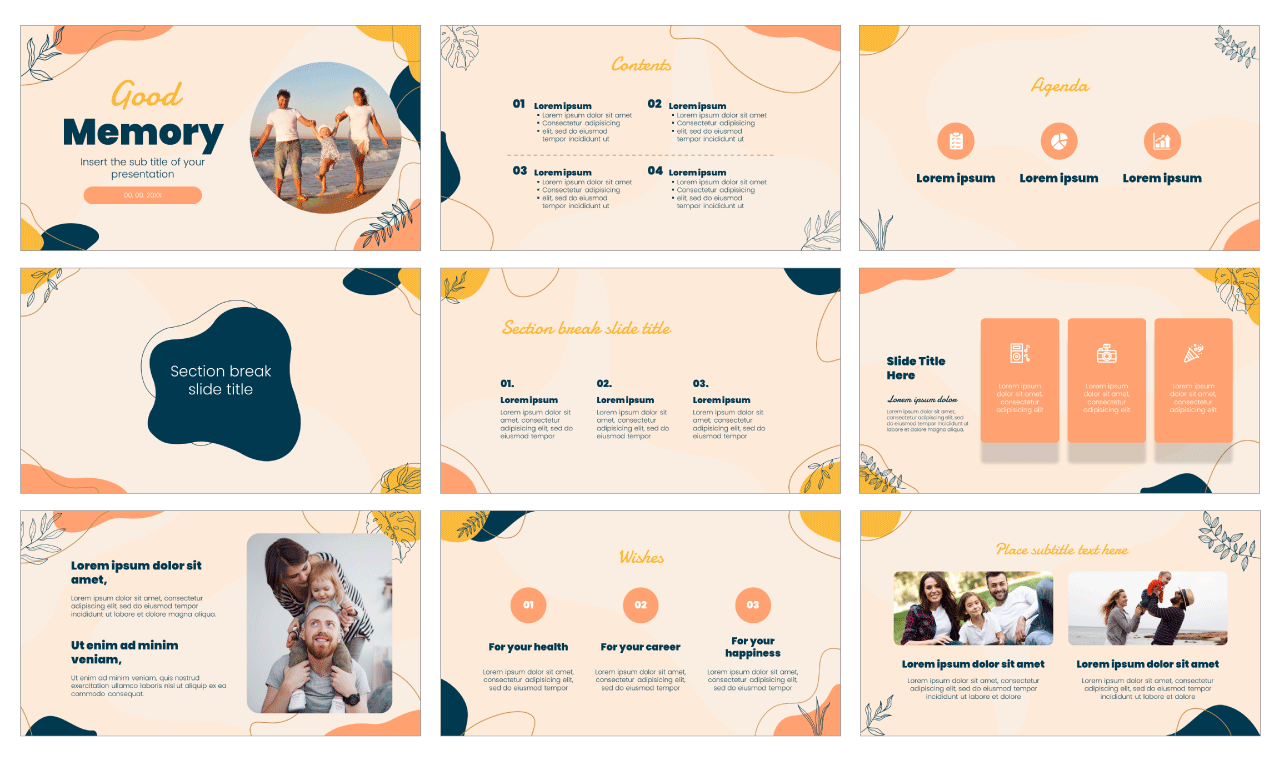 Good Memory Free Google Slides Themes Templates