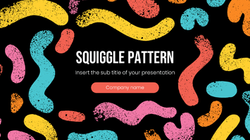 Squiggle Pattern Free Google Slides Theme PowerPoint Template