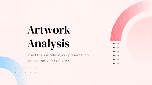 Artwork Analysis Free Google Slides Theme PowerPoint Template