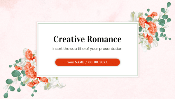 Creative Romance Google Slides Themes PowerPoint Templates