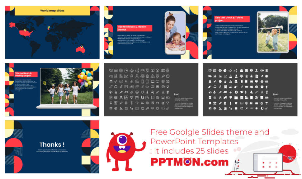 Educational Centers Google Slides Theme PowerPoint Template