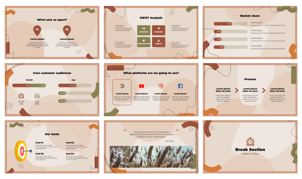 Fashion Campaign Google Slides Theme PowerPoint Template