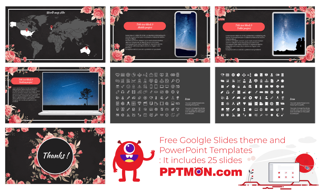 Galentines Day Free Google Slides Template