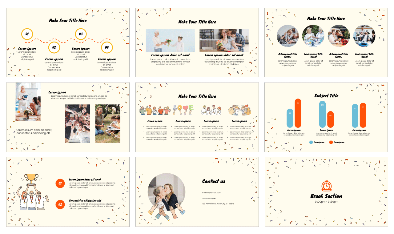 Give a Compliment Google Slides PowerPoint Template Free Download