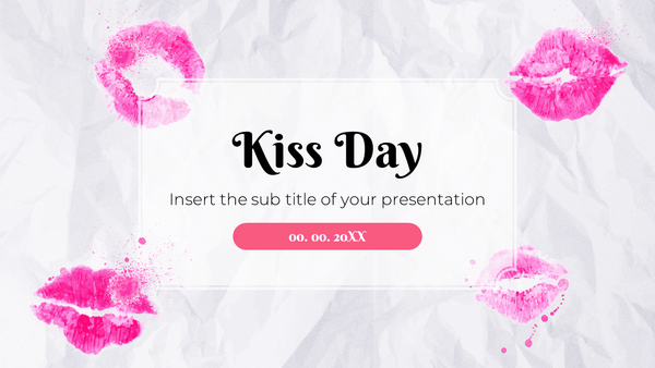 Kiss Day Free Google Slides Themes and PowerPoint Templates