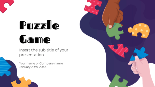 Puzzle Game Free Google Slides Themes PowerPoint Templates