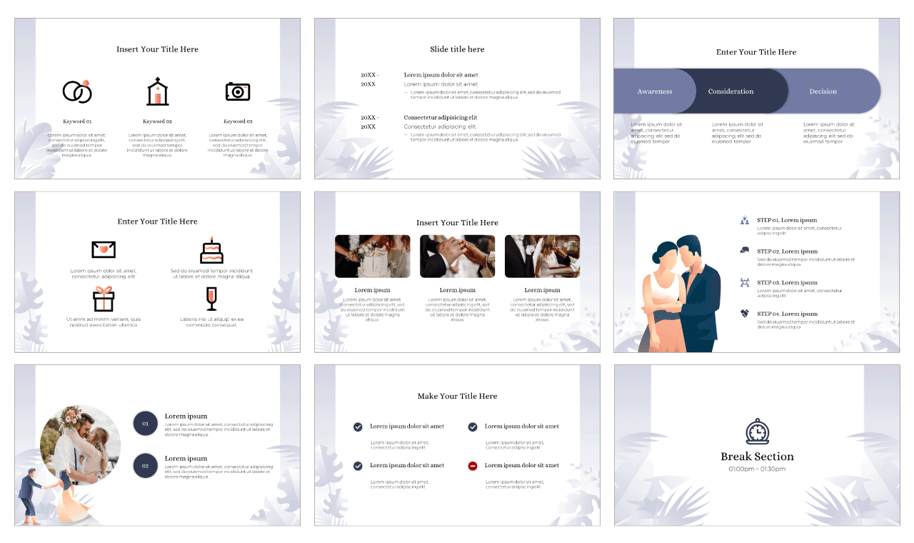 World Marriage Day Free Google Slides PowerPoint Template