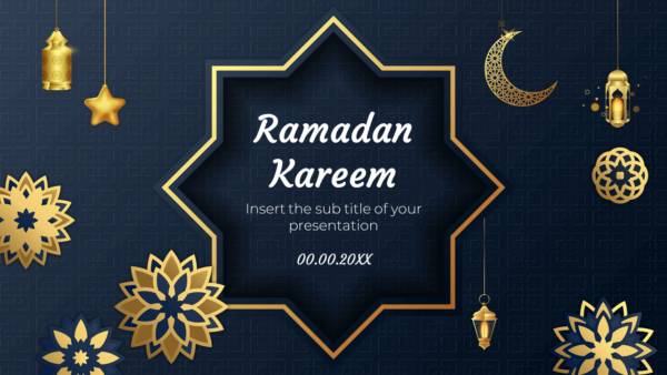Ramadan Kareem Free Google Slides PowerPoint Template