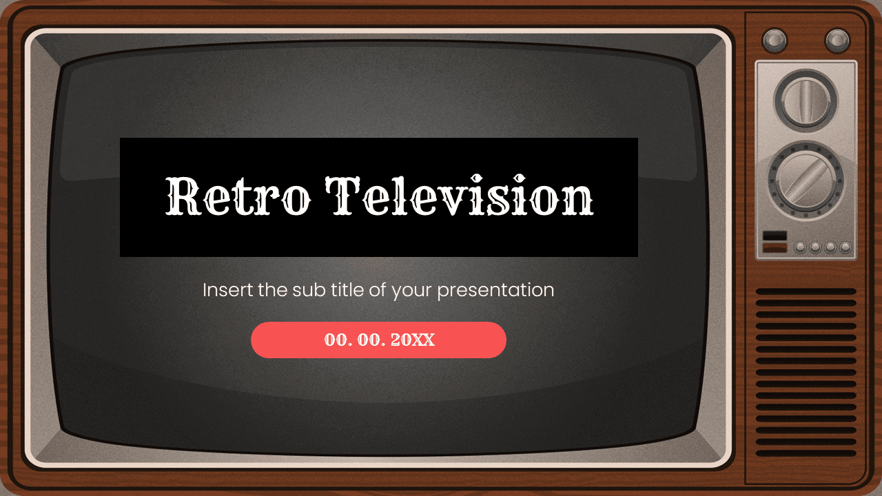 Retro Television Free Google Slides Themes PowerPoint Templates Retro Television Free Google Slides Themes PowerPoint Templates