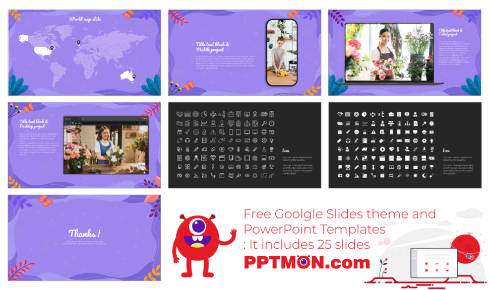 International Women's Day Google Slides PowerPoint Template