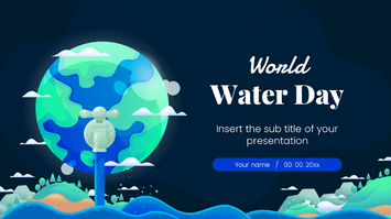 World Water Day Free Google Slides Theme PowerPoint Template