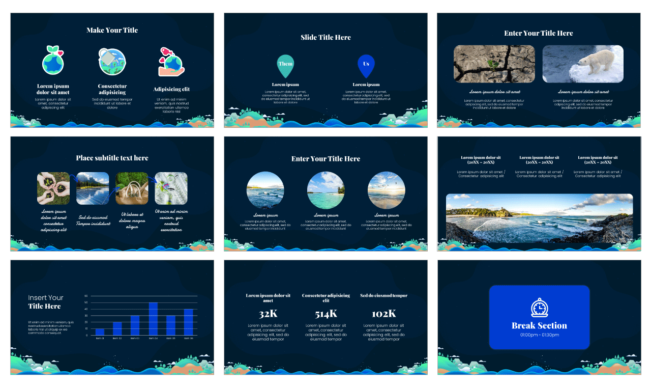 World Water Day Google Slides PowerPoint Template Free Download
