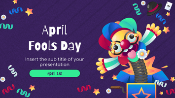 April Fools Day Free Google Slides Theme PowerPoint Template