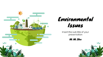 Environmental Issues Google Slides Theme PowerPoint Template