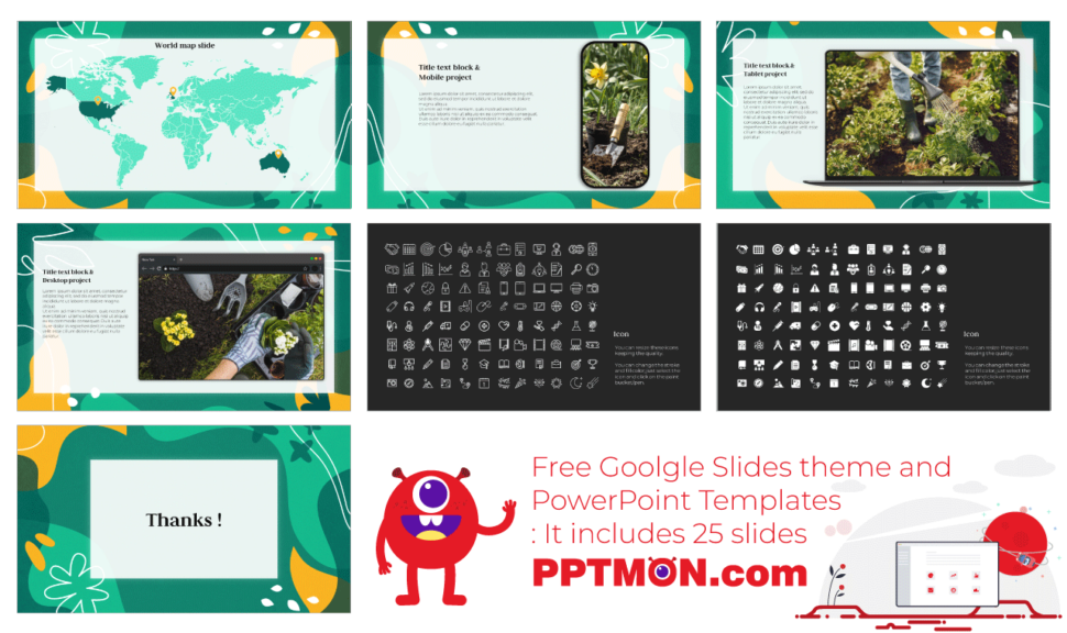 Organic Thesis Defense Free Google Slides PowerPoint Template