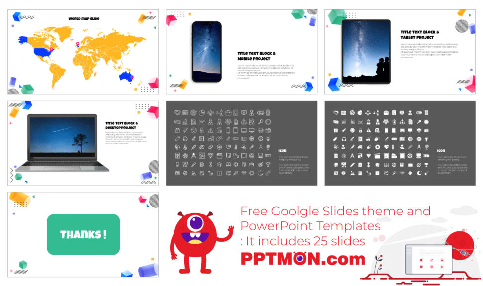 Simple Community Center Google Slides PowerPoint Template