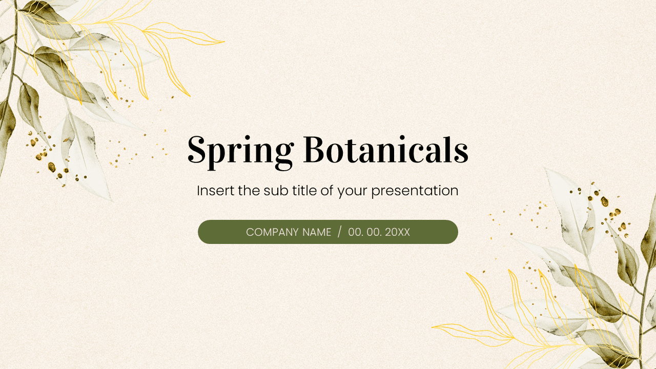 spring powerpoint templates