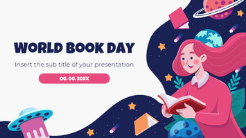World Book Day Free Google Slides Theme PowerPoint Template