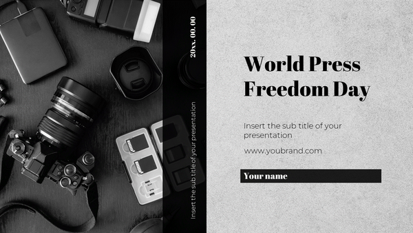 World Press Freedom Day Google Slides PowerPoint Template