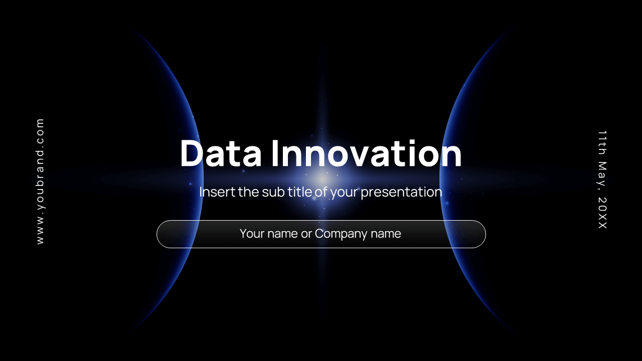 Data Innovation Free Google Slides Theme PowerPoint Template