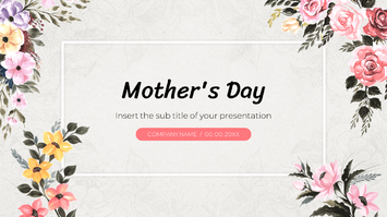 Mother's Day Free Google Slides Theme and PowerPoint Template