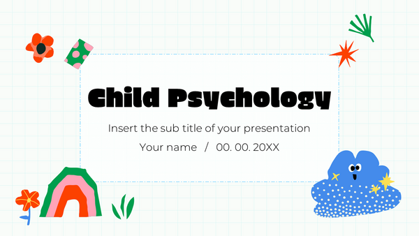 Child Psychology Free Google Slides Theme PowerPoint Template