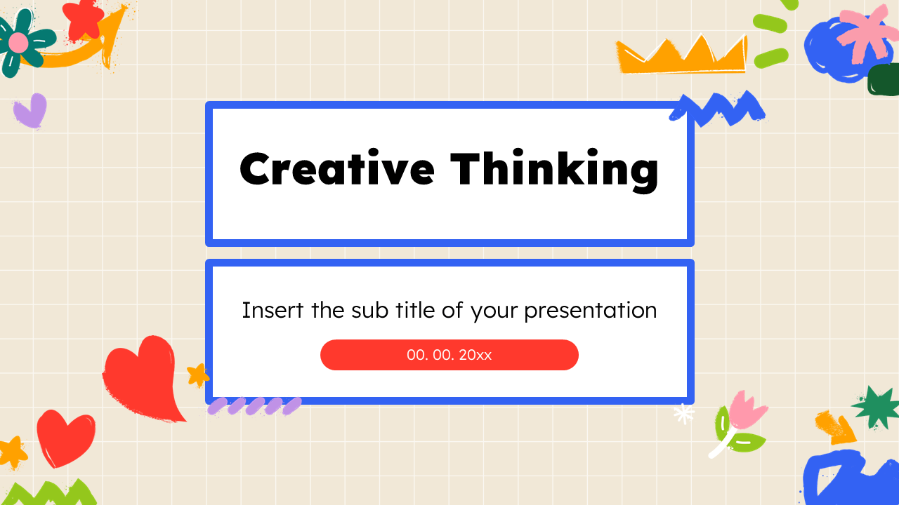 Creative Thinking Workshop Google Slides PowerPoint Template