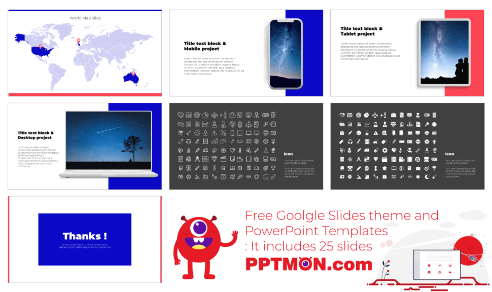 Minimal Annual Report Google Slides Theme PowerPoint Template