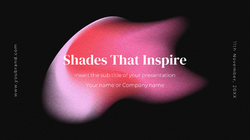 Shades That Inspire Free Google Slides PowerPoint Template