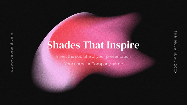 Shades That Inspire Free Google Slides PowerPoint Template