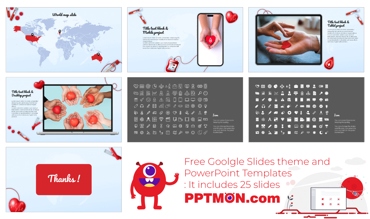 blood powerpoint template