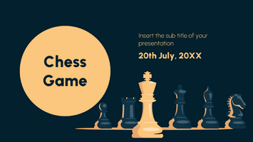 Chess Game Free Google Slides Theme PowerPoint Template