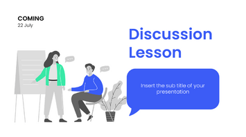 Discussion Lesson Free Google Slides and PowerPoint Template