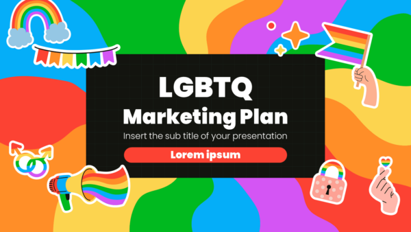 LGBTQ Marketing Plan Free Google Slides PowerPoint Template