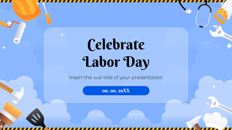 Labor Slides PPTMON - Free PowerPoint Templates and Google Slides Themes