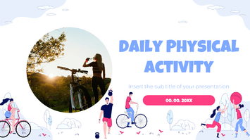 Daily Physical Activity Google Slides Theme PowerPoint Template