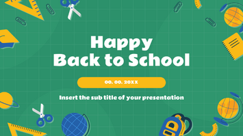 Happy Back to School Free Google Slides PowerPoint Templates