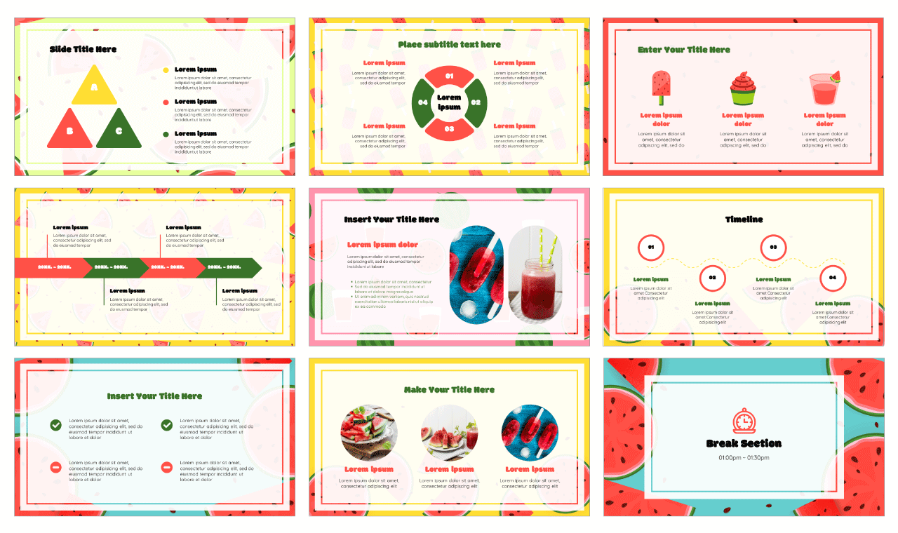 Watermelon Health Benefits Free Google Slides Themes Templates