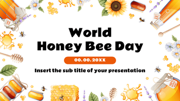 World Honey Bee Day Presentation Free Google Slides Templates