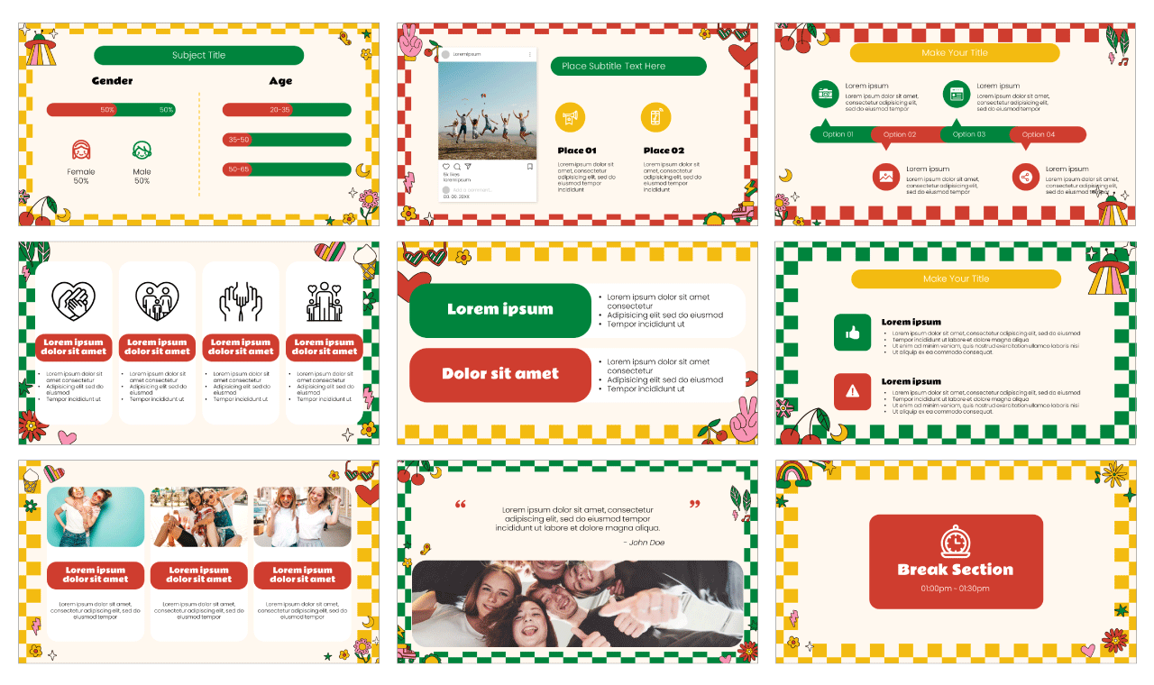 World Youth Day Google Slides PowerPoint Template Free Download