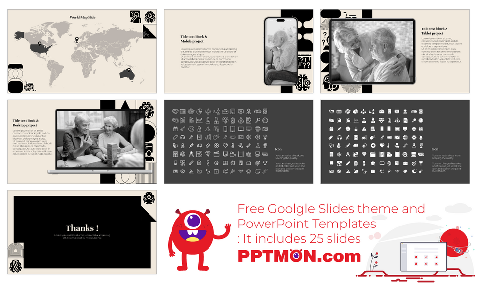 Alzheimer’s Disease Treatments Free Google Slides PPT Template