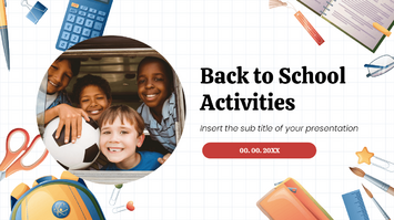 Back to School Activities Free Google Slides PowerPoint Templates